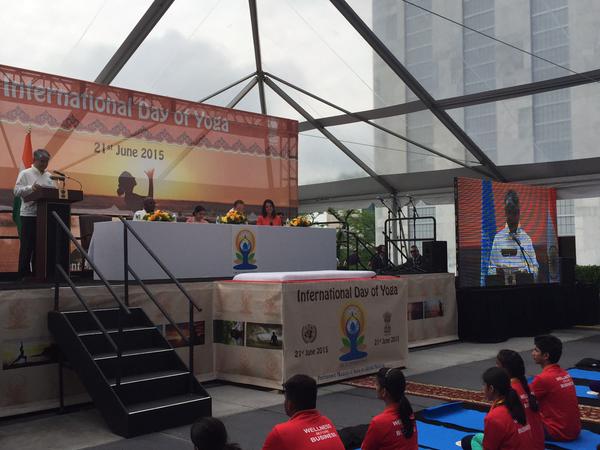 India celebrates International Yoga Day, sets two Guinness world records