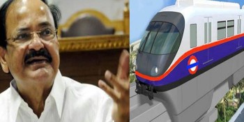 Centre in favour of the Vijayawada Metro Rail project, says Venkaiah Naidu