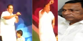In discussion: Telangana TDP MP Malla Reddy’s Stage Dance