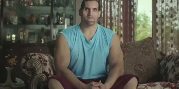 WWE Champion ‘The Great Khali’ as Ambassador of Ambuja cement