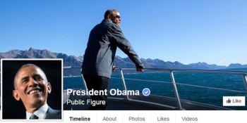 US President Barack Obama Joins Facebook