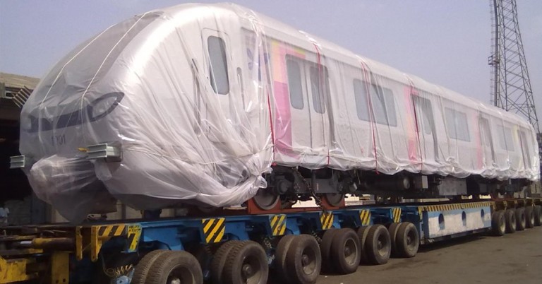 SIX Metro Coaches Shipped from Mumbai to Australia