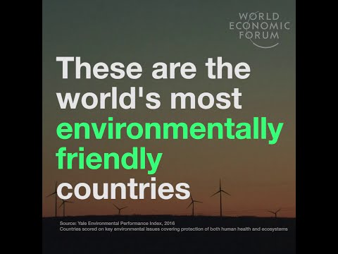 These are the world’s most environmentally friendly countries