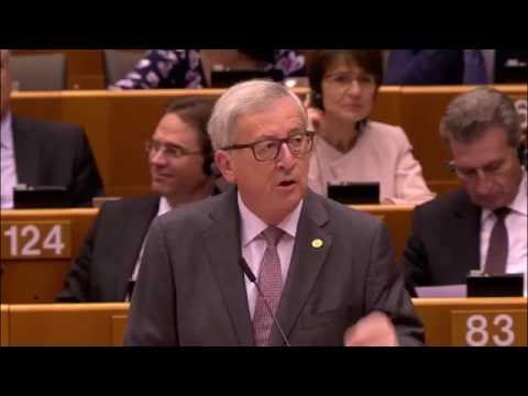 President Juncker addresses the European Parliament following the UK referendum