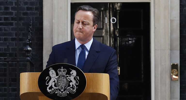 UK PM David Cameron’s Statement On The Outcome Of The Referendum