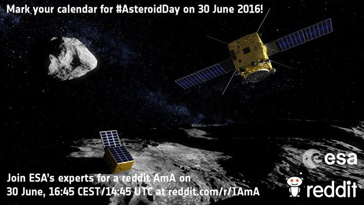Follow-up Facebook live session at 15:45 CEST today, focused on Asteroid Impact …
