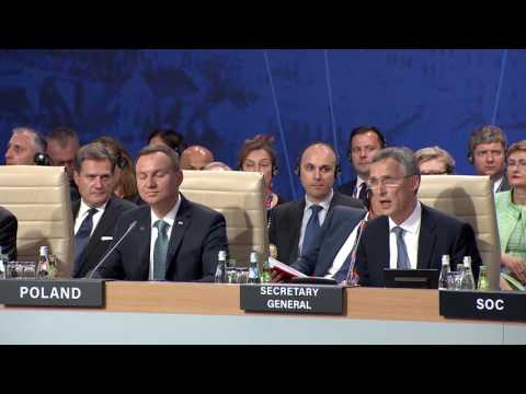 NATO Secretary General – North Atlantic Council at NATO Summit in Warsaw, 08 JUL 2016