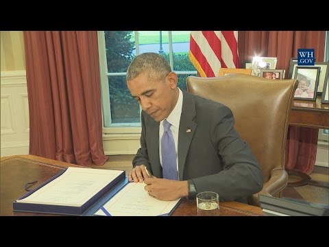 President Obama Signs S. 337 and S. 2328