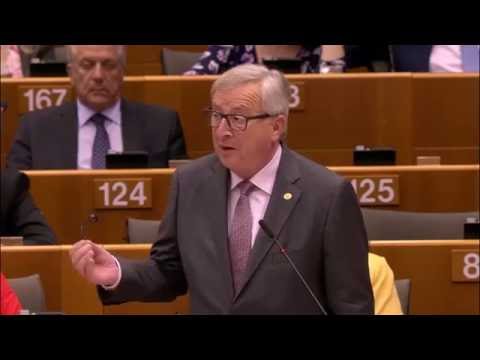 EP Extraordinary Plenary Session following the referendum in the UK – Juncker, Farage