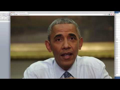 Barack to the Future: 2016 President Obama Calls 2008 David Plouffe