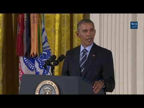 President Obama Presents the Medal of Honor