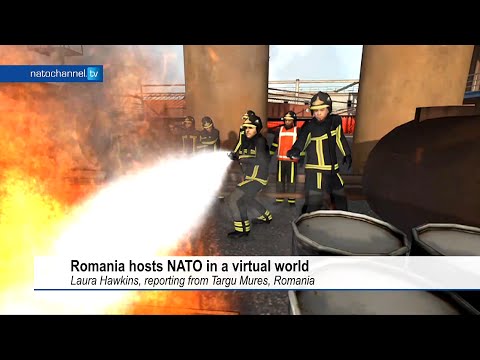 Romania hosts NATO exercise in a virtual world