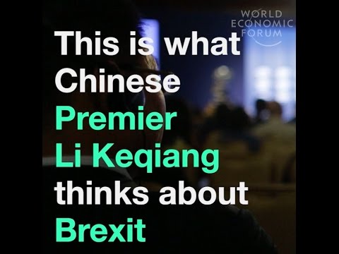 This is what Chinese Premier Li Keqiang thinks about Brexit