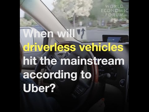 When will driverless cars hit the mainstream according to Uber?