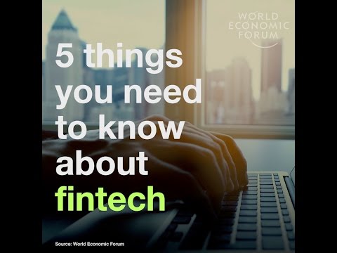 5 things you need to know about fintech