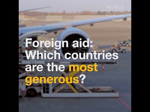 Foreign aid : Which countries are the most generous?