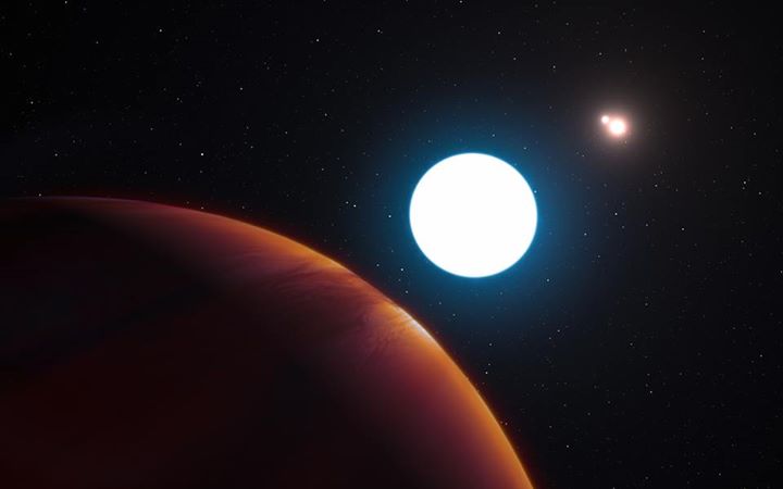 Not one sun, but three! A newly-discovered planet, located a…