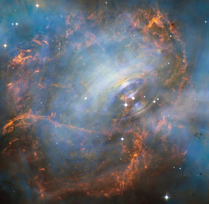 The Crab Nebula as never seen before:  this new NASA/ESA Hubble Space Telescope …