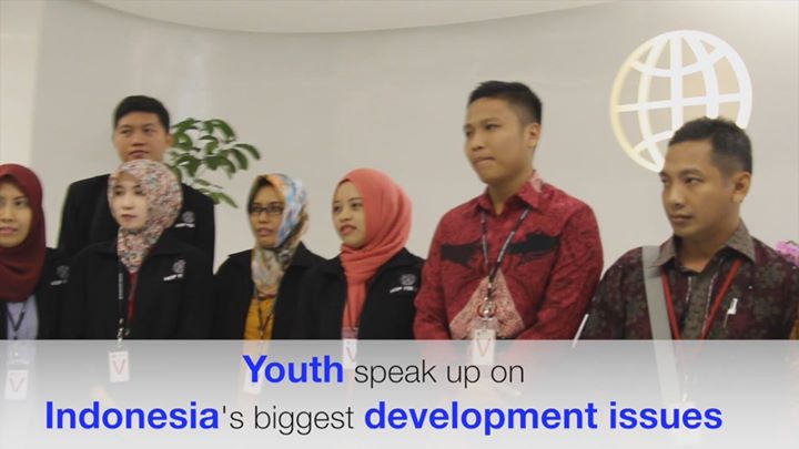 What do young people in Indonesia have to say about the coun…