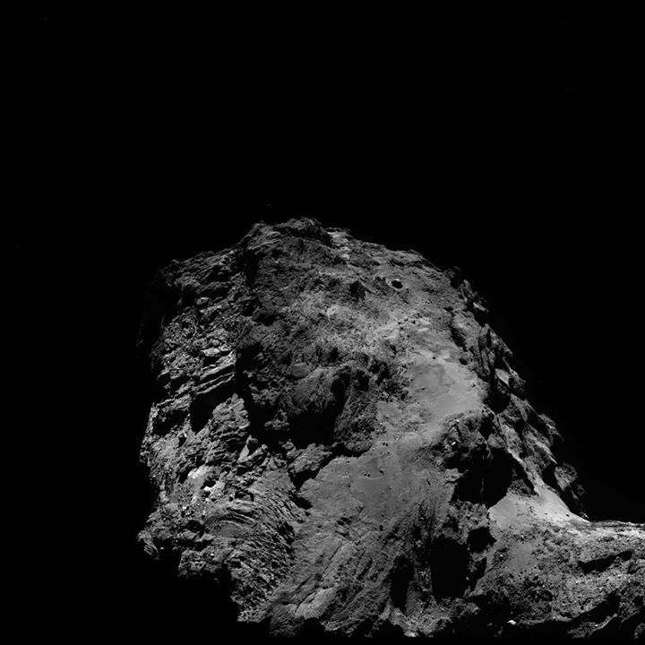 A Rosetta Mission OSIRIS wide-angle camera image taken on 2 July, when the space…