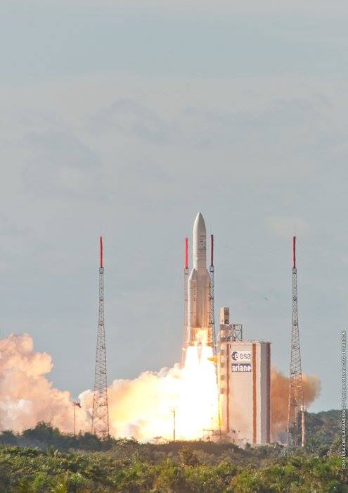 On this day: 25 July 2013, Alphasat, the largest European telecommunications sat…