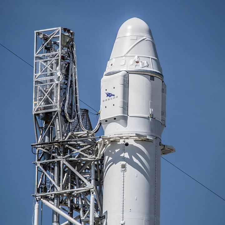 Counting down to tonight’s SpaceX launch to the Internationa…