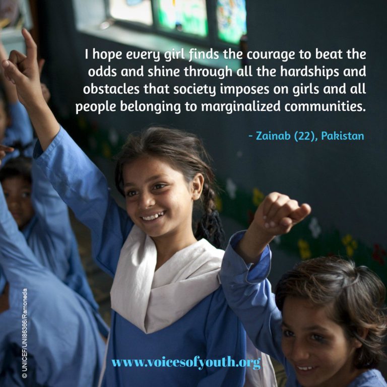 One young woman’s quest to get an education:   @voicesofyouth …