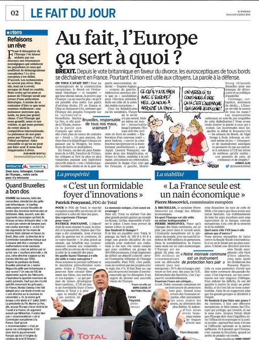 Atouts de l’#Europe expliqués dans @le_Parisien  “La #Franc…