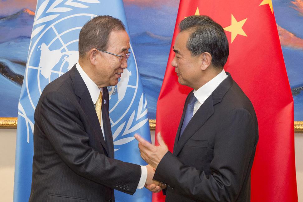 Ban Ki-moon commends #China leadership in promoting ratification of #ParisAgreem…