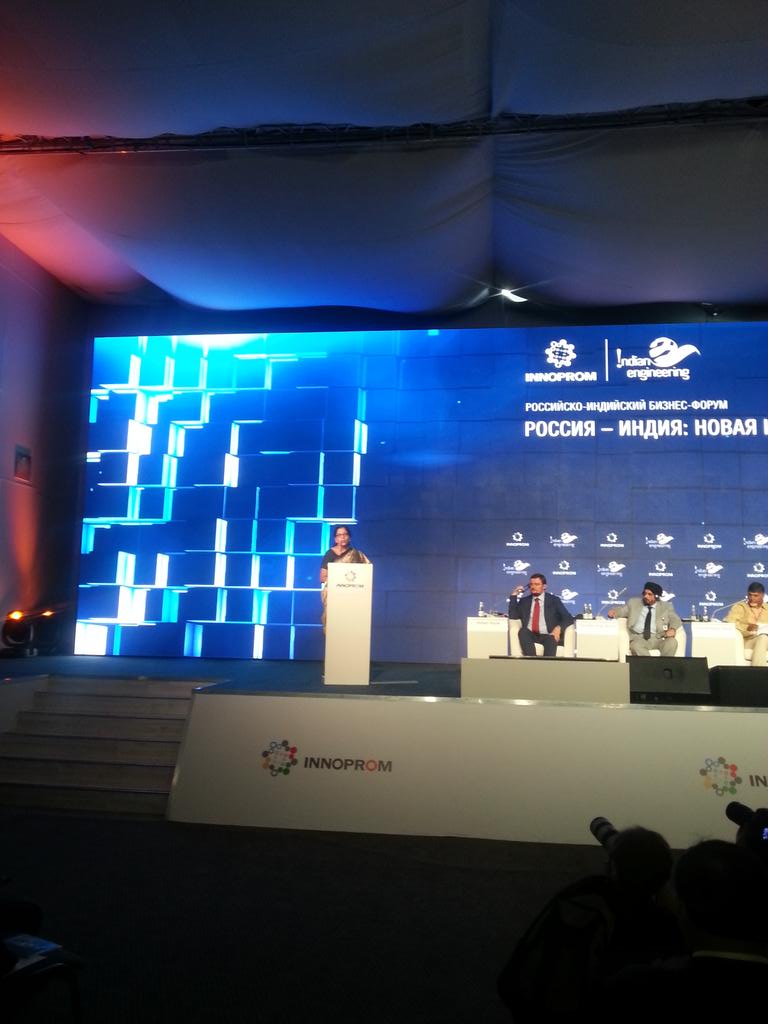 CIM @nsitharaman addressing the India-Russia Business Forum. …