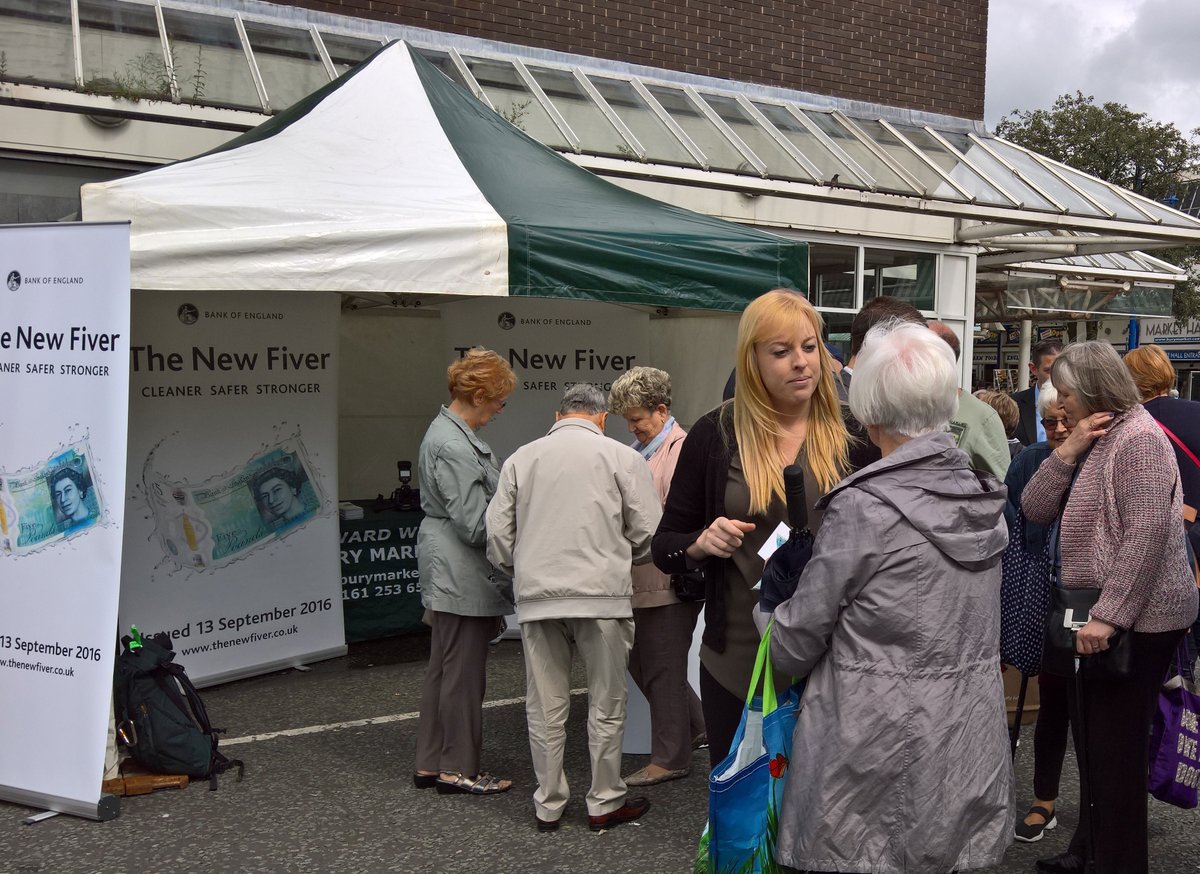 #TheNewFiver has been previewed in #Bury Market today. Visit  for future roadsho…