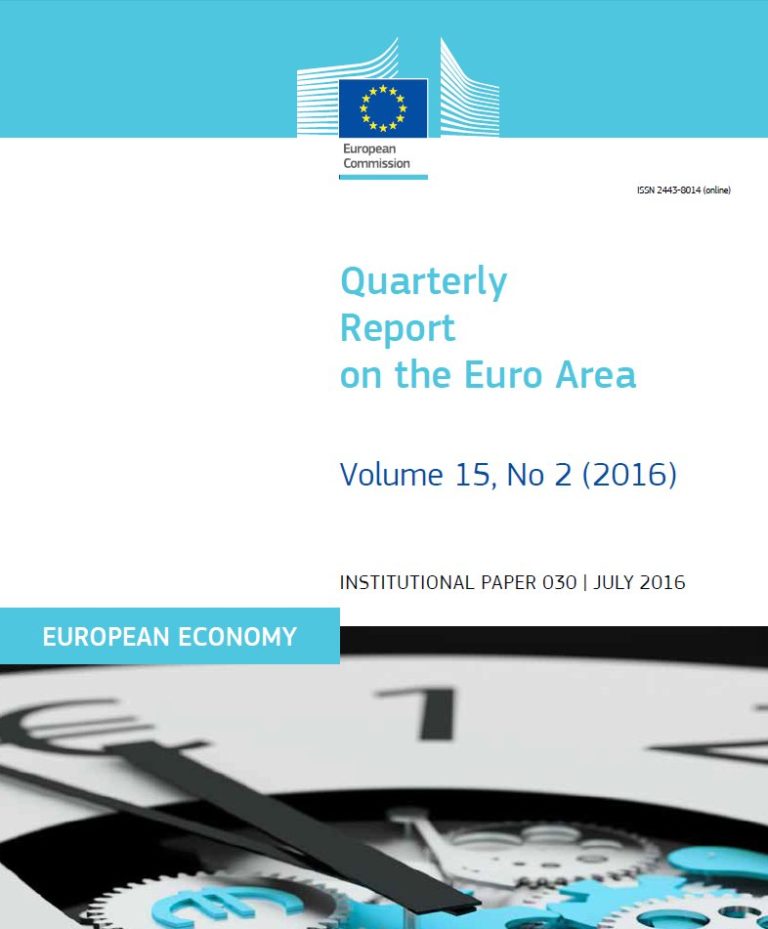 Published today: Quarterly Report on the Euro Area No. 2 (2016) >>  …