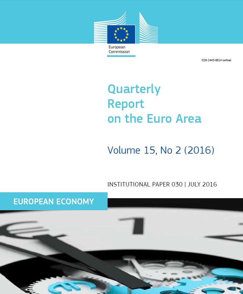 Published today: Quarterly Report on the Euro Area No. 2 (2016) >>  …