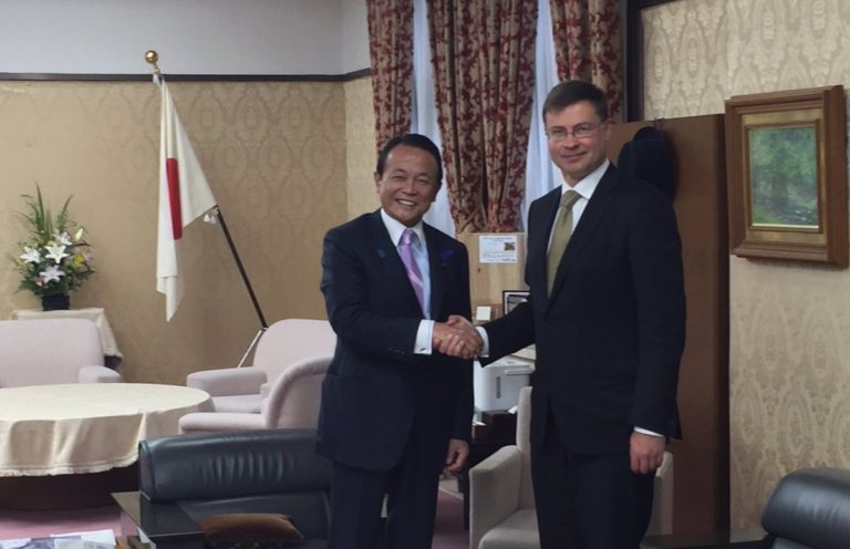 W/ Finance Minister Aso on #globaleconomy and regulatory coope…