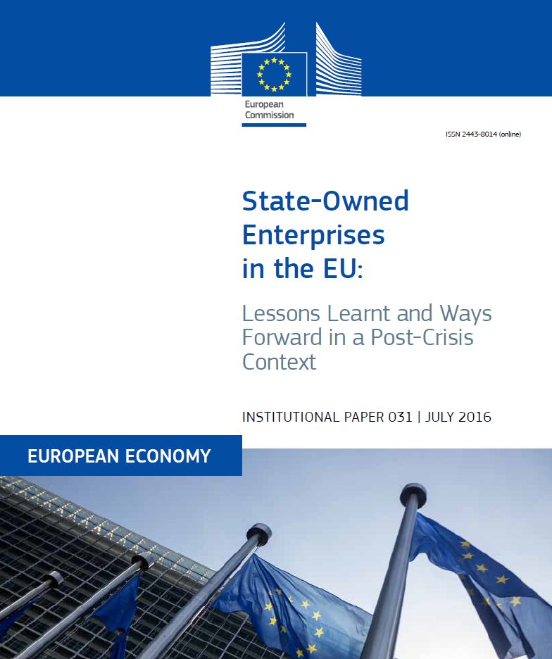 Publication on State-Owned Enterprises in the EU, lessons learned and ways forwa…