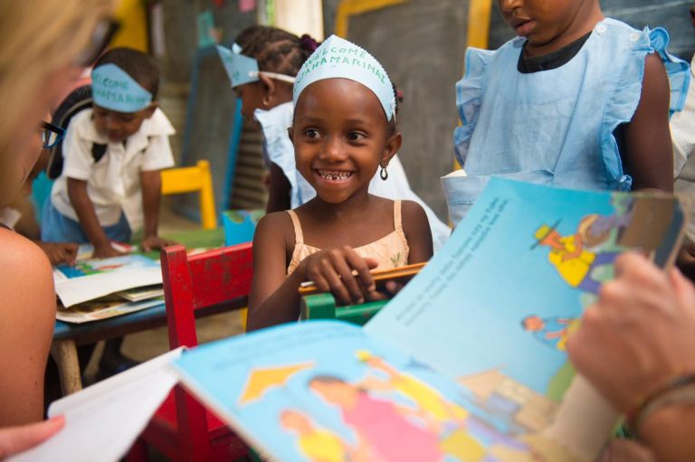Ensuring access to safe and private toilets improves girls’ attendance to school…
