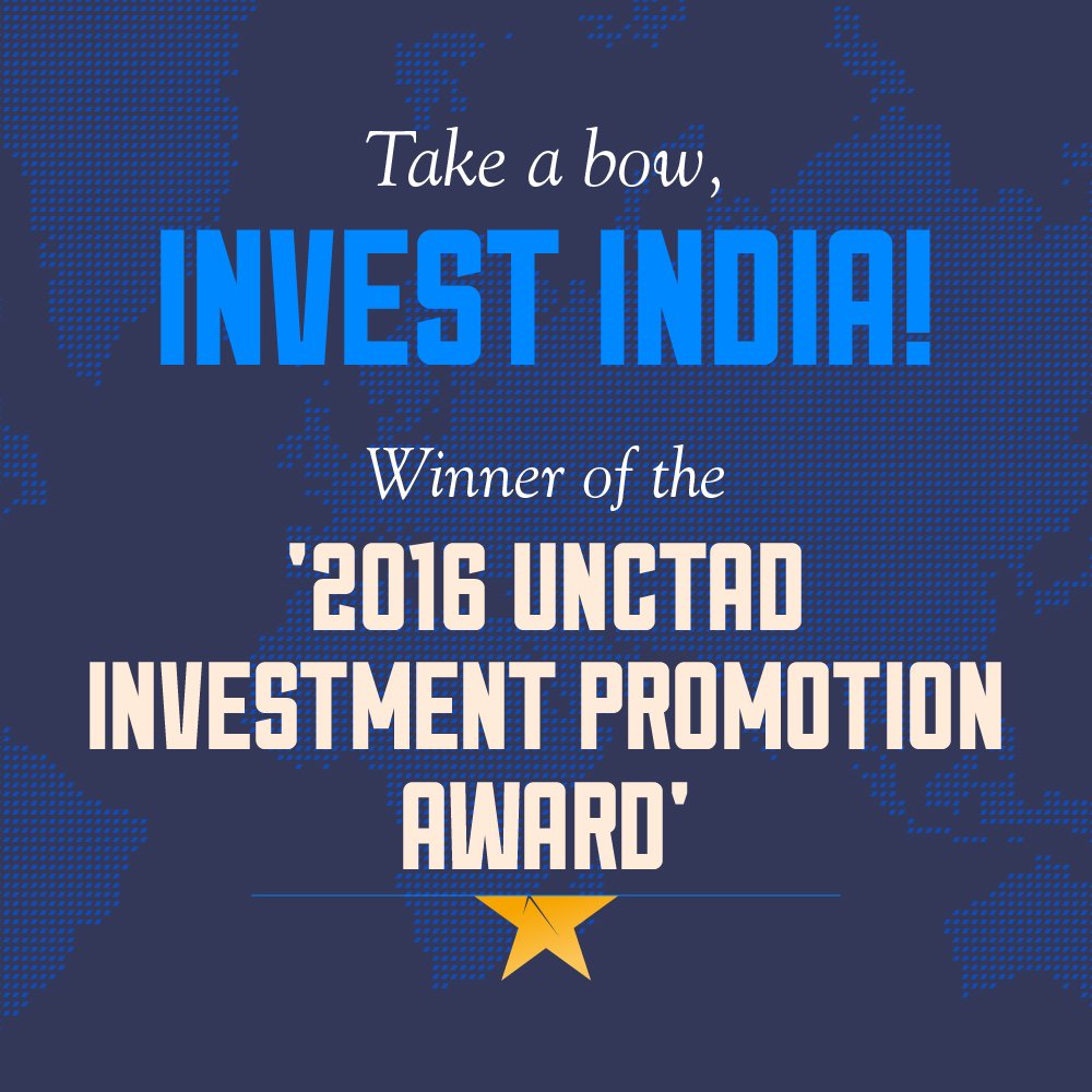 National investment promotion agency @investindia gets recognized among the worl…