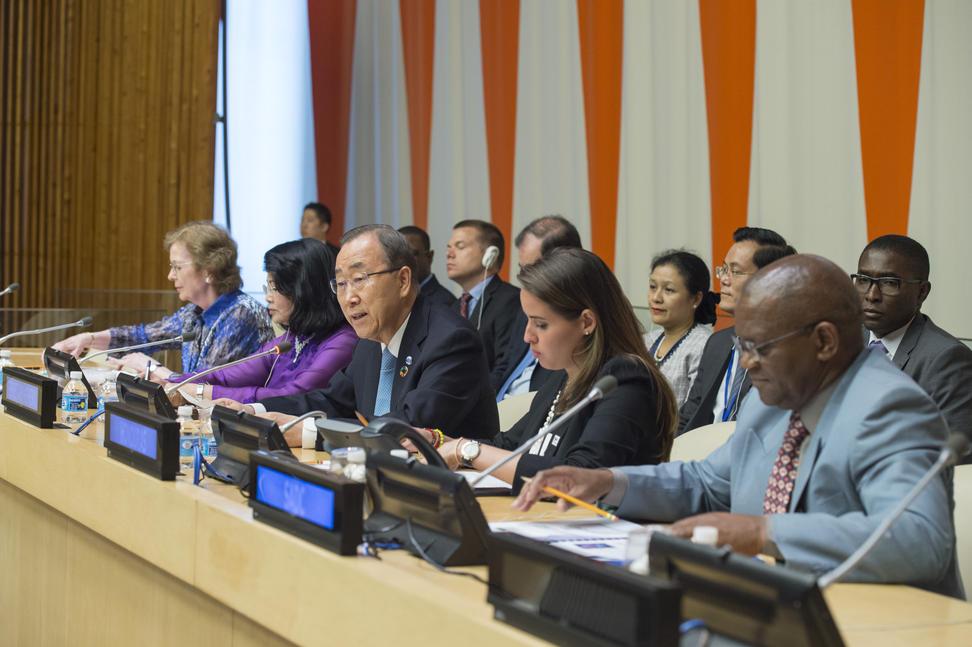 Ban Ki-moon on responding to impacts of #ElNiño & mitigating recurring clima…