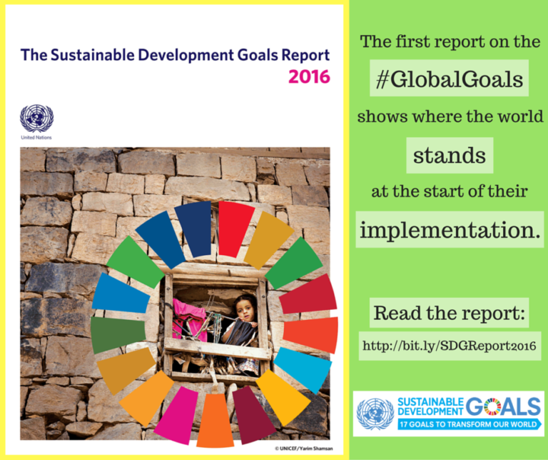 Now online: first report on implementation of the new #globalgoals, see:…