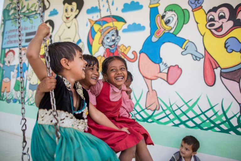Children often have to collect water. Making water closer to home means more tim…