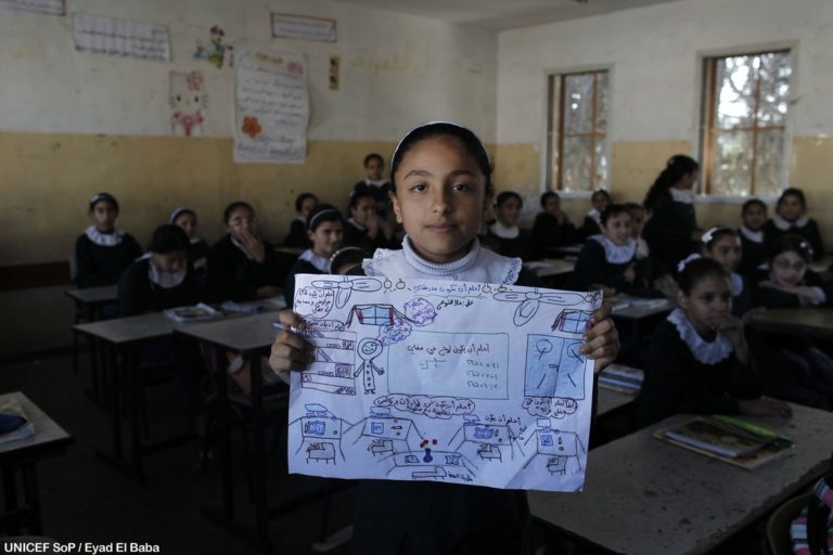 “Our classroom gets very hot in summer, & cold in winter. I wish we had fans…
