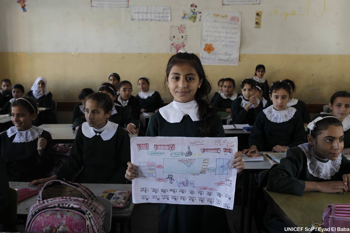 “I dream of a classroom w/ better lighting & curtains to protect us from rai…