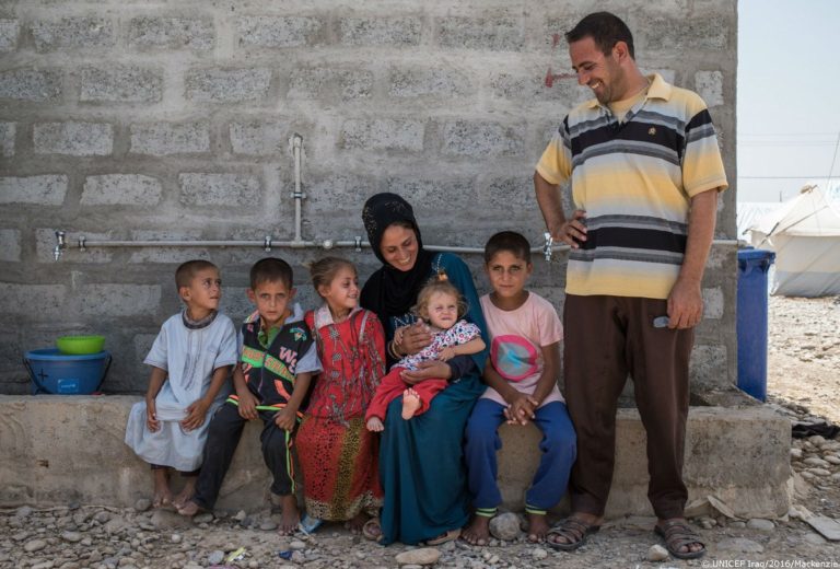 Supporting the health of children who’ve escaped conflict in #Iraq  @UNICEFiraq …