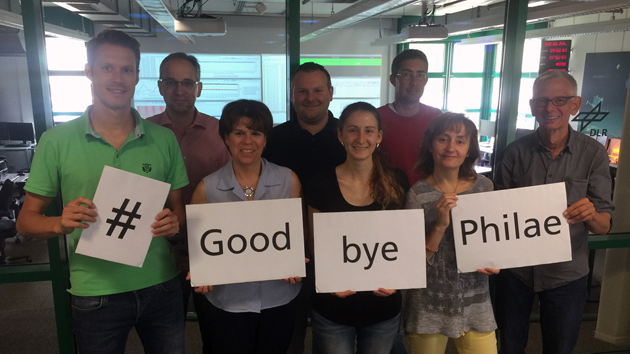 Say goodbye to Philae