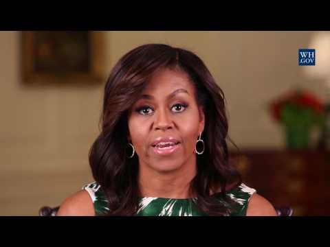 First Lady Michelle Obama Announces the Winner of the Reach Higher Career App Challenge