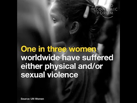 One in three women worlwide have suffered either physical and or sexual violence