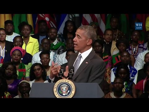 President Obama Participates in a YALI Town Hall