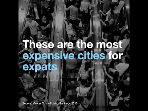 These are the most expensive cities for expats