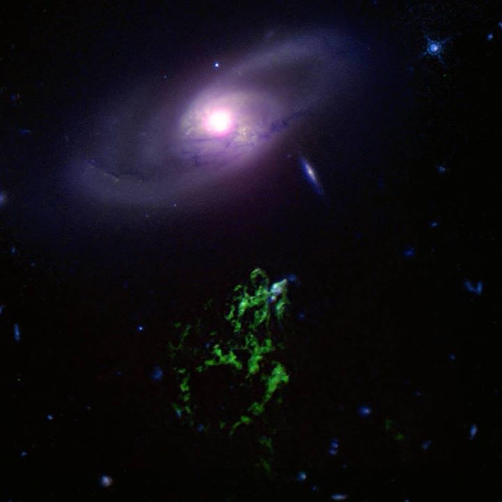Clues from a cosmic “blob” and a gas bubble could lead to a …