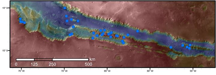 Seasonal dark streaks on Mars don’t hold much water, accordi…